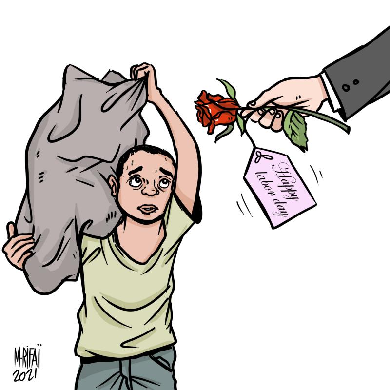 labor day and child labor Cartoon Movement